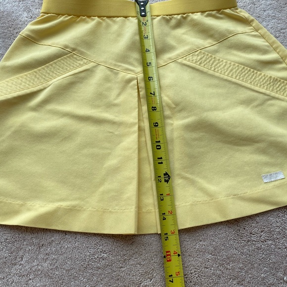 Vintage Yellow Tennis Skirt - Picture 4 of 4
